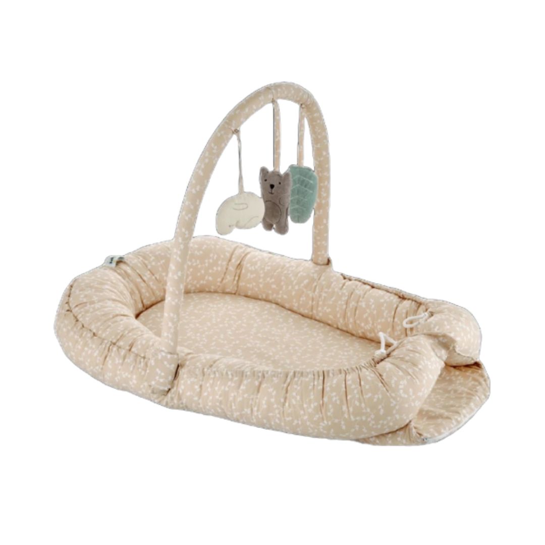 Babyjem Baby Nest with Toys (Beige)
