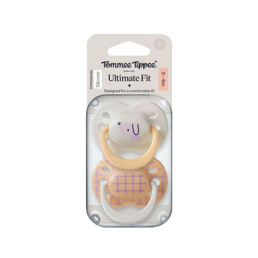 Tommee Tippee Decorated Ultimate Fit Soothers(2 Pack) - Assorted