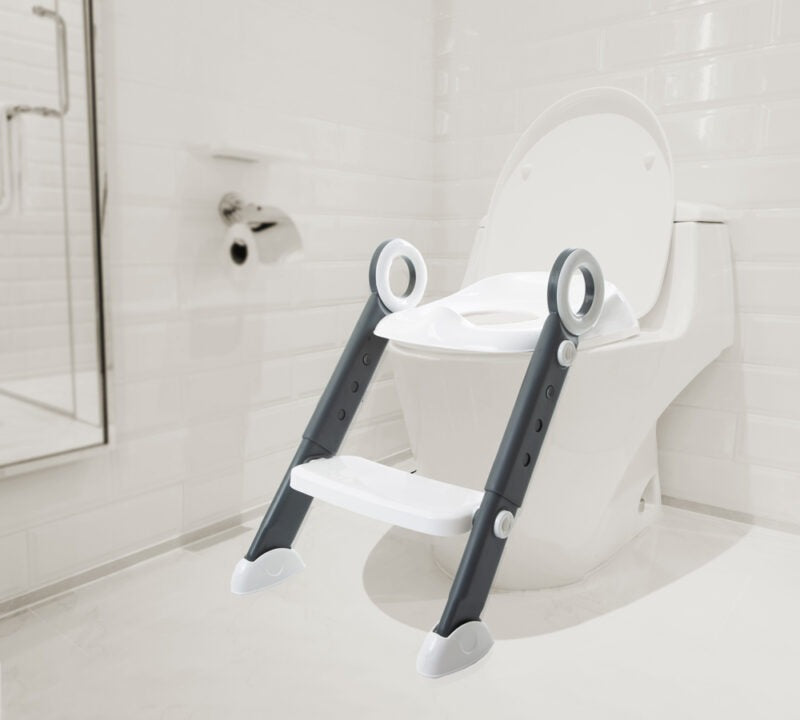 Babyjem Step Stool Toilet Training White