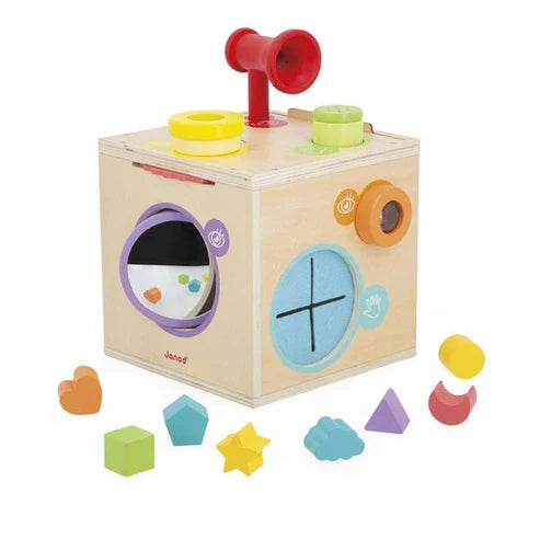 Janod - Sensory Game - Sensory Box - Wood