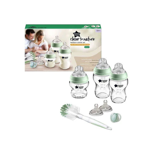 Tommee Tippee - Glass Bottles Kit - Clear