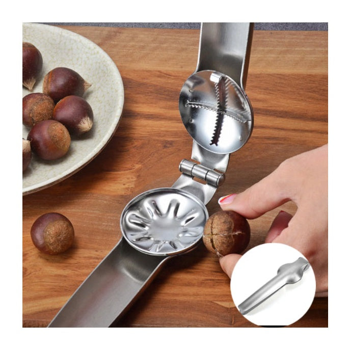 Stainless Steel Chestnut Cutter