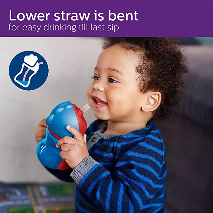 Bendy Straw Cup 200ML +9m
