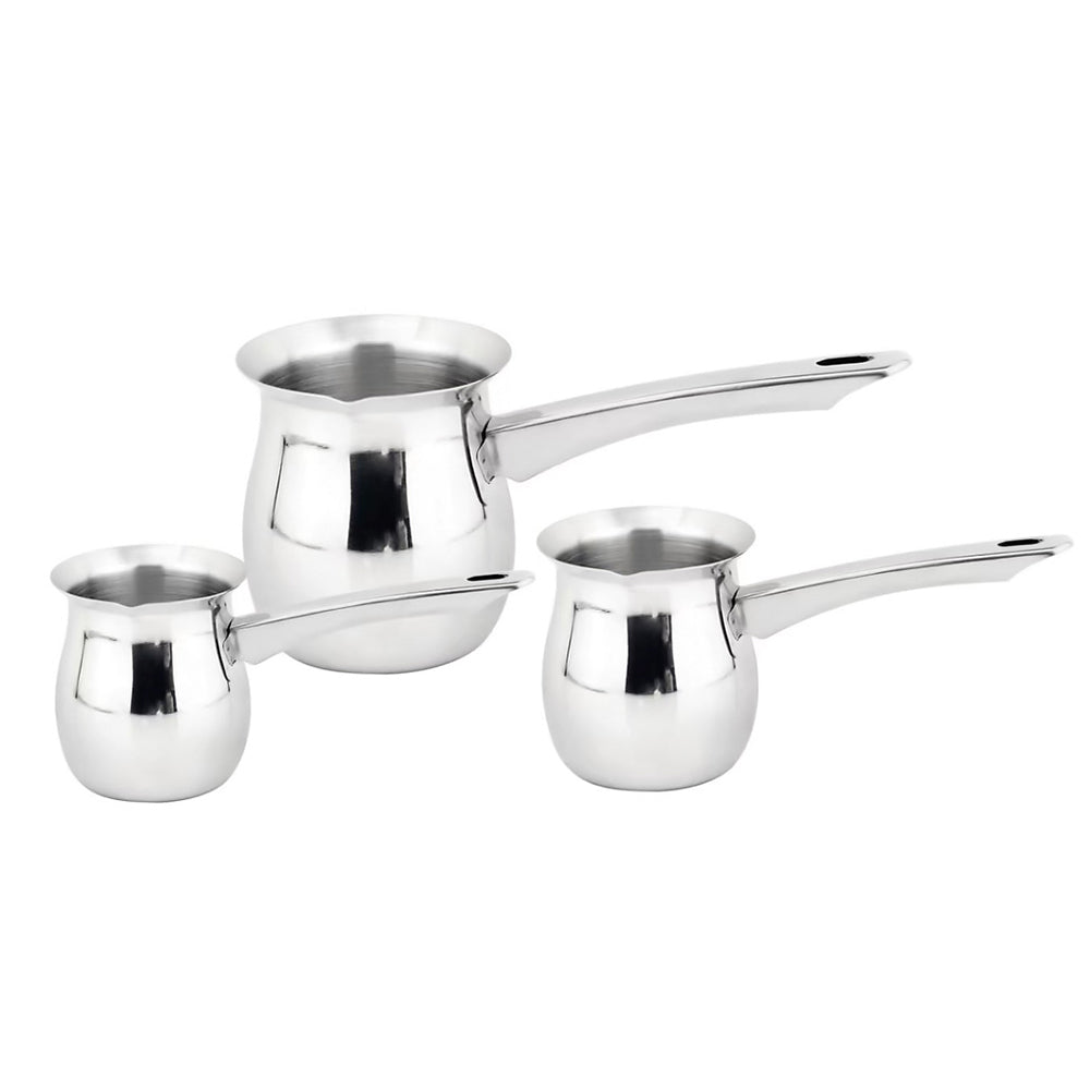 Stainless Steel Turkish Coffee Pot Size:7 – 350 ml