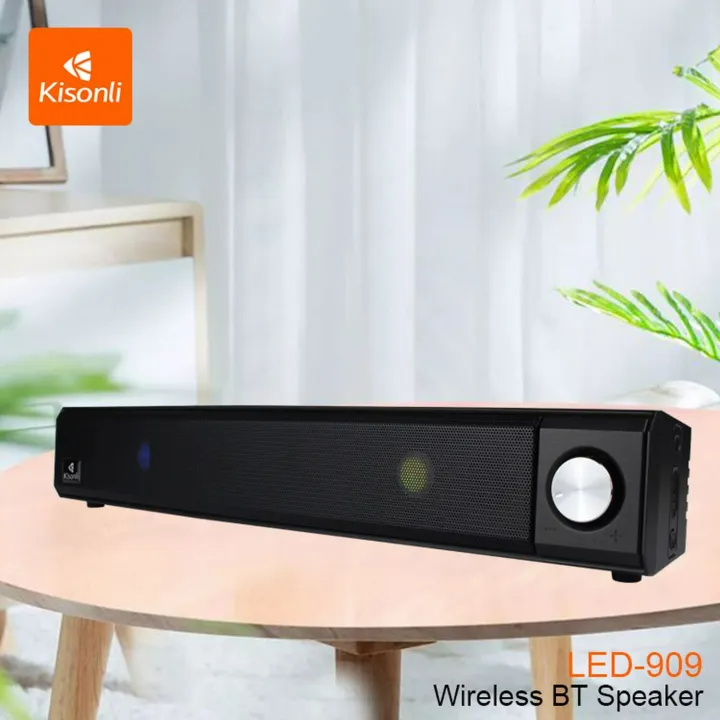 Kisonli LED-909 10W Portable Wireless Bluetooth Speaker - Medaid International