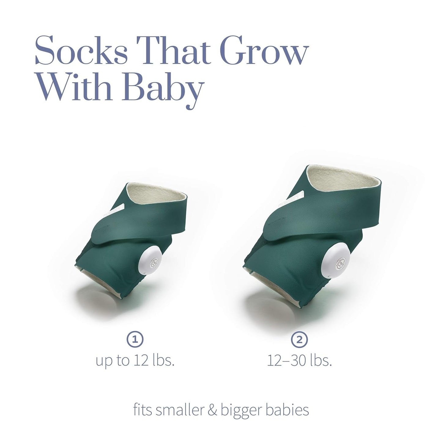 OWLET ACCESSORY SOCK DEEP SEA GREEN (64015)