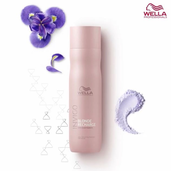 Wella Professionals Invigo Cool Blonde Recharge Color Refreshing Shampoo