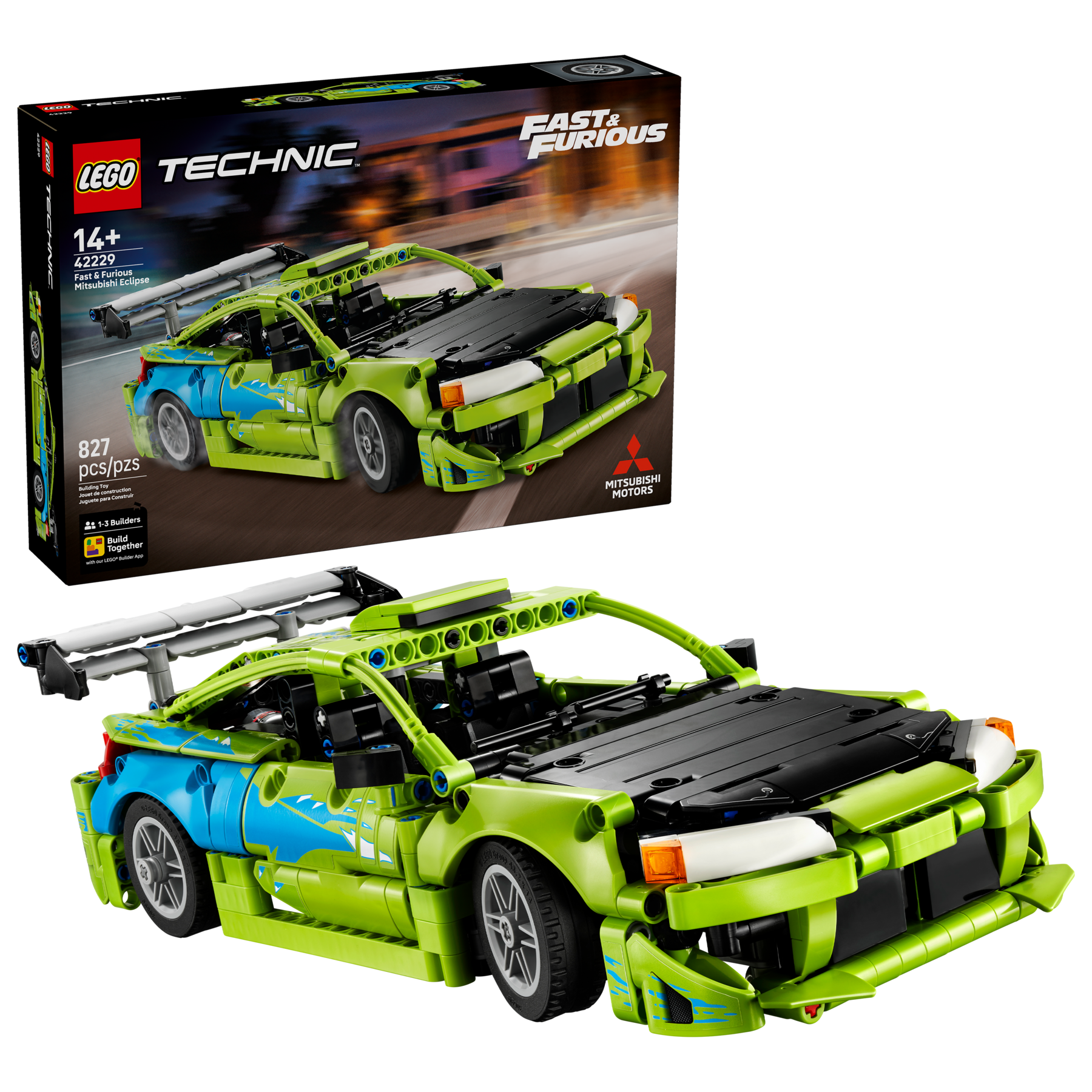 Lego Fast and Furious Mitsubishi Eclipse Car (42229)