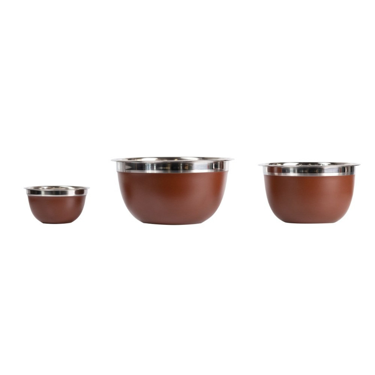 Safari Collection, Set 3Pcs Bowls (14.5+22+26cm) S/S - Medaid International