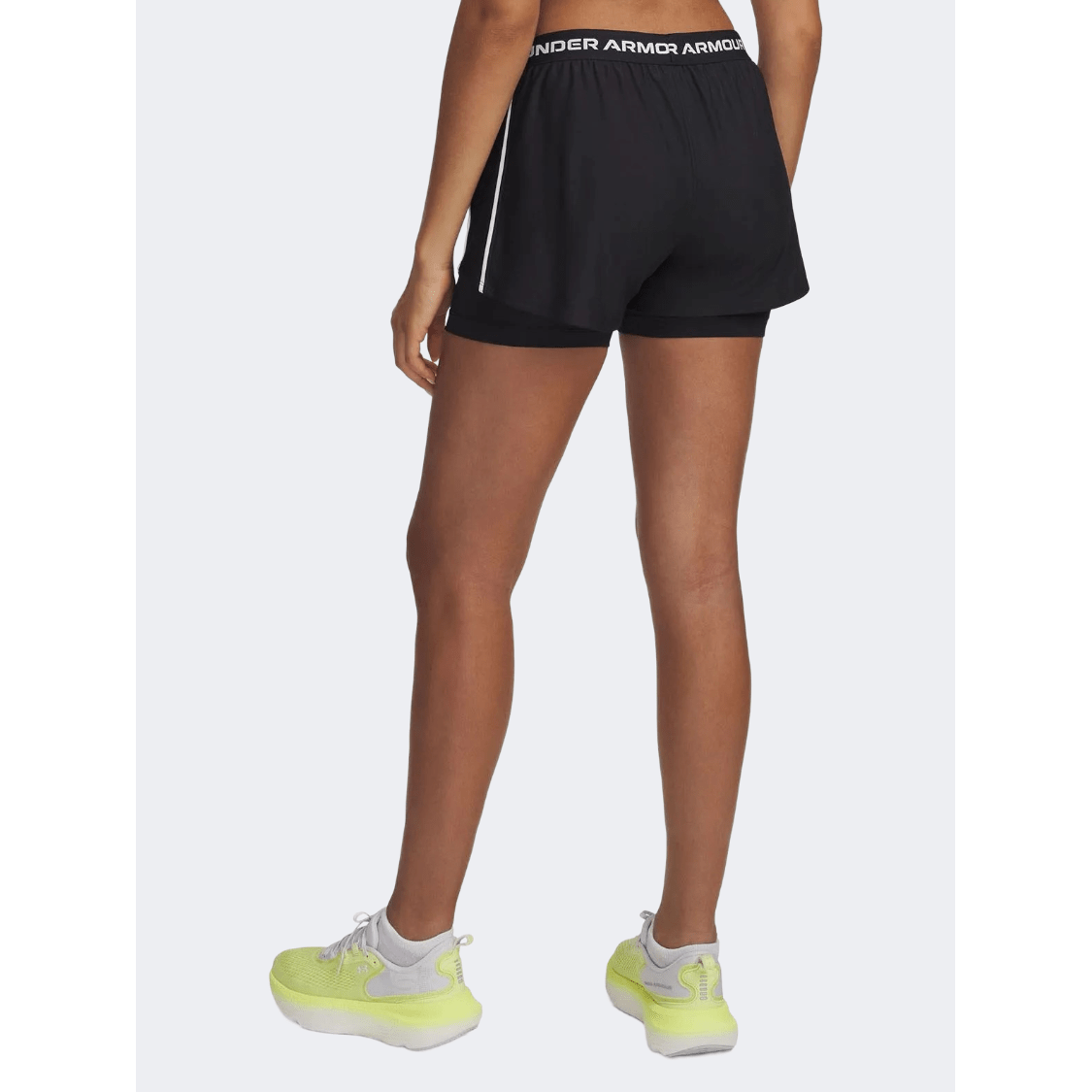 Under Armour Tech Play Up 2 In 1 Women Training Short Black - Medaid International