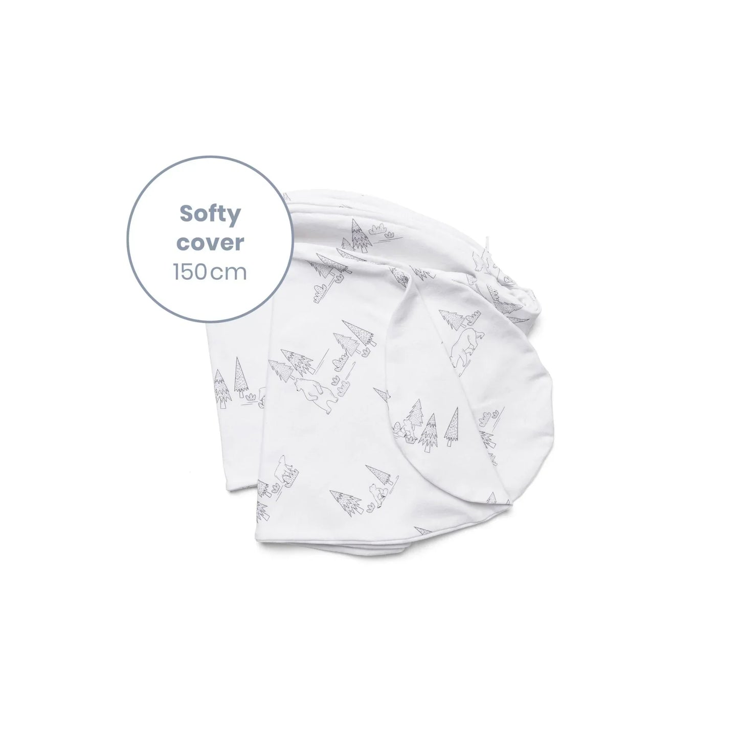 Doomoo - Softy Cover - Bear Family Grey