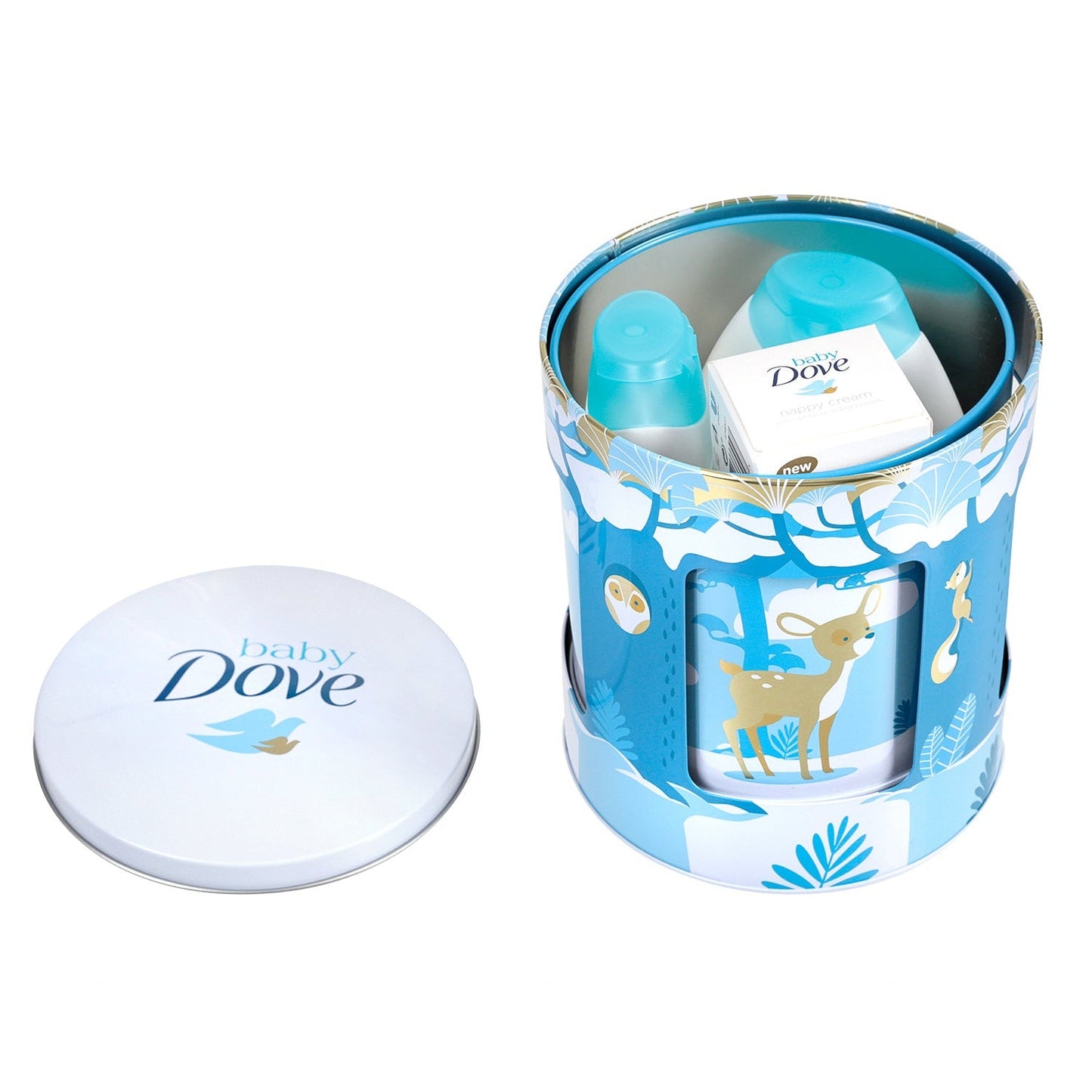 Dove lullaby music tin gift set