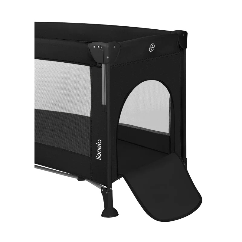 Lionelo - Ellen - Baby Bed - Black Carbon