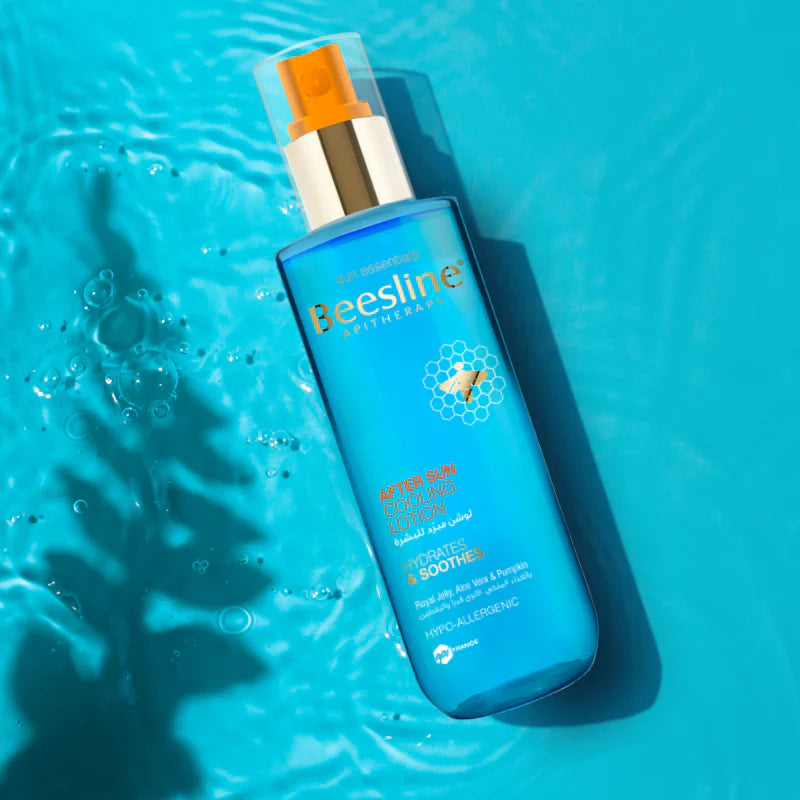 Beesline After Sun Cooling Lotion Spray, Tan Extender - Hydrates & Soothes 200ml