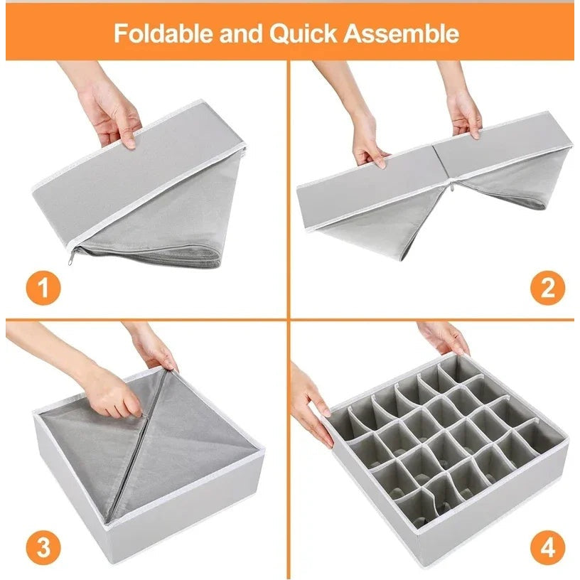 Drawer Clothes Organizer (Set of 4)
