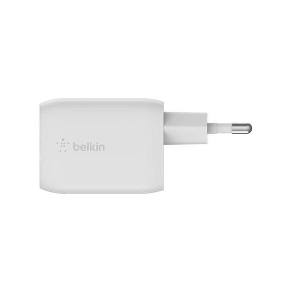 Belkin, WCH013VFWH/BK Boost Charge Pro Dual USB-C GaN Wall Charger with PPS 65W