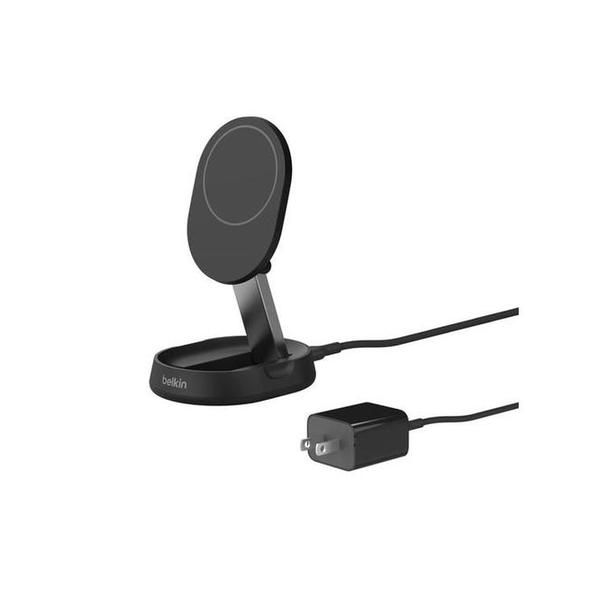 Belkin, WIA008BTBK Convertible Magnetic Charging Stand 15W - MagSafe-Compatible Fast Qi2 Charger, iPhone Charger for Apple iPhone 16, 16 Plus, 16 Pro, 16 Pro Max, iPhone 15 & 14, Apple Airpods Pro, & More