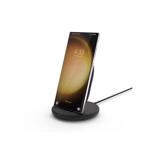 Belkin, WIB002VFBK BoostCharge 15W Wireless Charging Stand + QC 3.0 24W Wall Charger