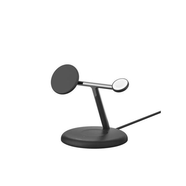 Belkin, WIZ023VFBK/WH BoostCharge Pro 3-in-1 Magnetic Wireless Charging Stand with Qi2 15W