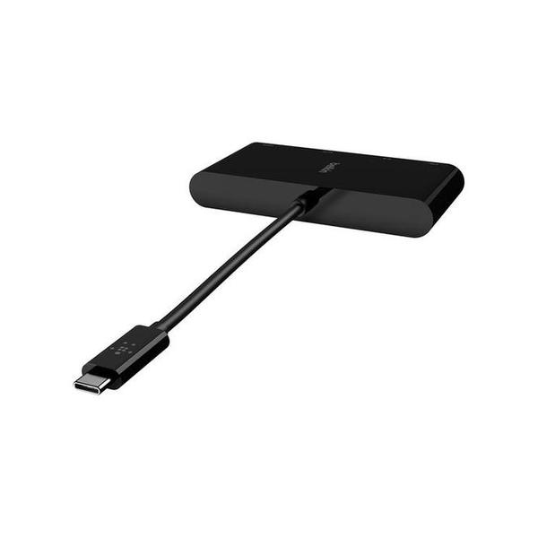 Belkin, AVC005BTBK USB-C 4-in-1 Multimedia Adapter