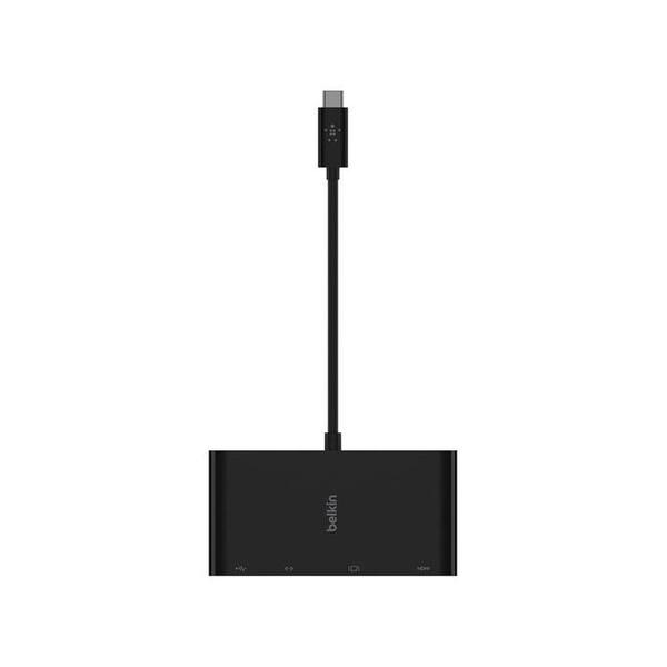 Belkin, AVC005BTBK USB-C 4-in-1 Multimedia Adapter