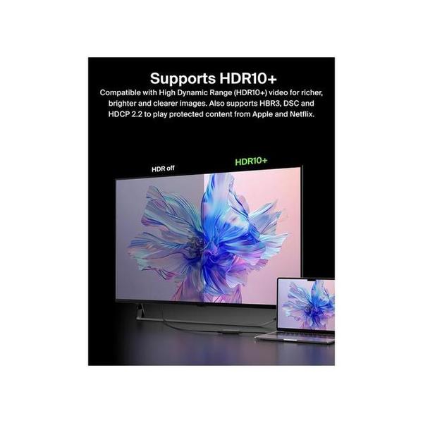Belkin, AVC013BTBK USB-C to HDMI 2.1 Adapter