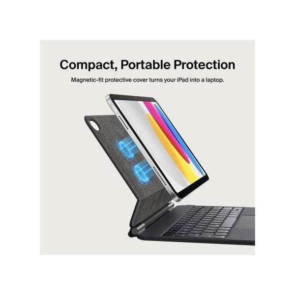 Belkin, BBZ002AR-V3 Connect Pro Keyboard Case with Magnetic Stand for iPad Pro 11" (M4) – Arabic/English Layout