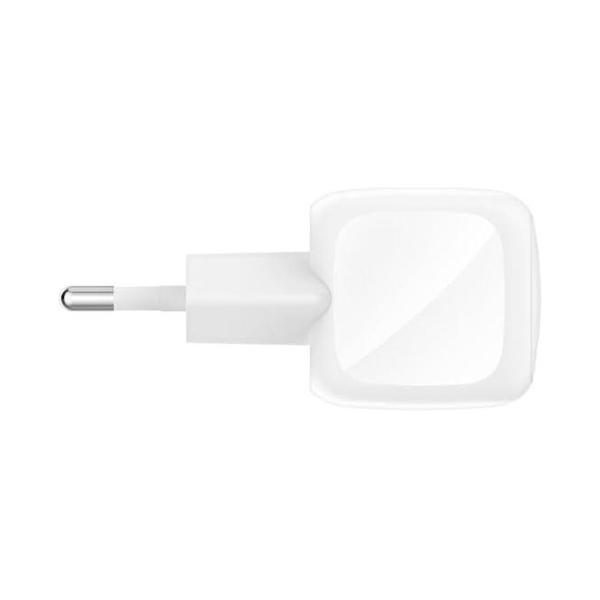 Belkin BoostCharge 45W Compact AC Charger + USB-C Cable, USB-C PD, Fast Charging, for All iPhone 17, iPhone 16, iPhone 15, Samsung Galaxy, Google Pixel, iPad, AirPods, and More