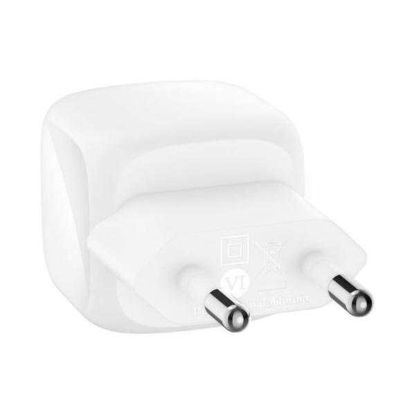 Belkin BoostCharge 45W Compact AC Charger + USB-C Cable, USB-C PD, Fast Charging, for All iPhone 17, iPhone 16, iPhone 15, Samsung Galaxy, Google Pixel, iPad, AirPods, and More