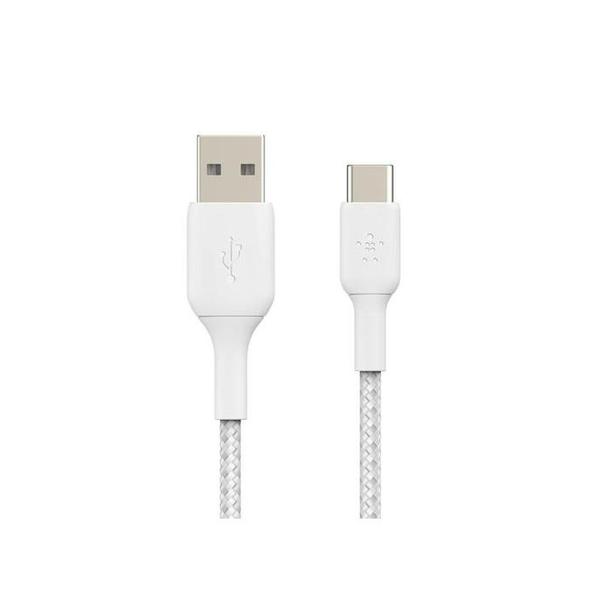Belkin, CAB002BT1MBK BoostCharge Braided USB-C to USB-A Cable 1m