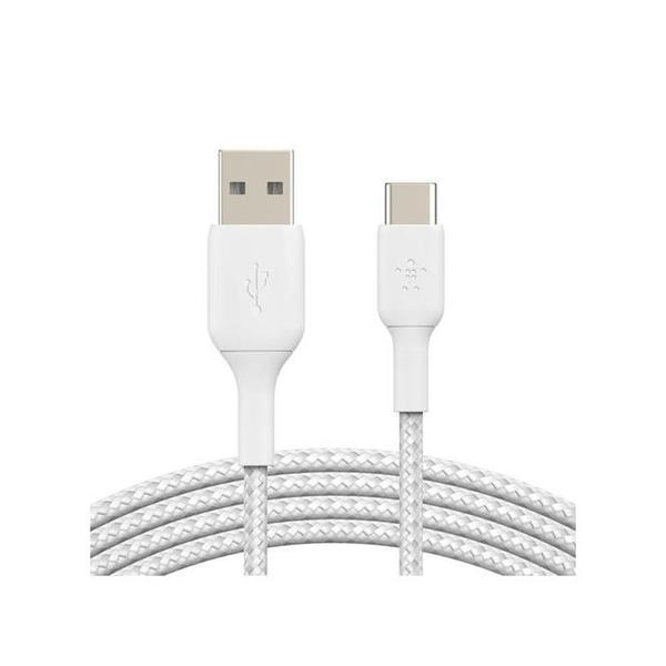 Belkin, CAB002BT1MBK BoostCharge Braided USB-C to USB-A Cable 1m
