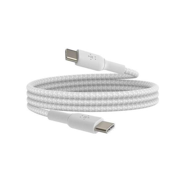 Belkin, CAB009BT3MBK/WH Boost Charge Flex USB-C to USB-C Cable 60W, 3M