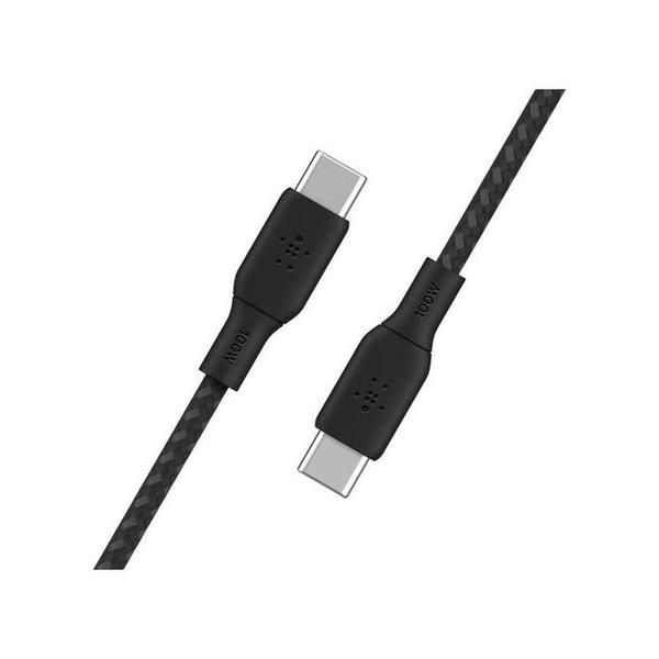 Belkin, CAB014BT2MBK BoostCharge USB-C to USB-C Braided Cable 2m