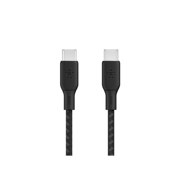 Belkin, CAB014BT2MBK BoostCharge USB-C to USB-C Braided Cable 2m