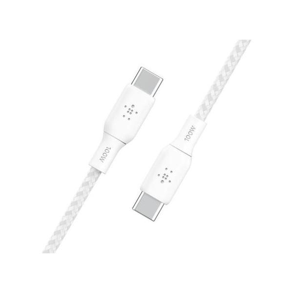 Belkin, CAB014BT2MBK BoostCharge USB-C to USB-C Braided Cable 2m