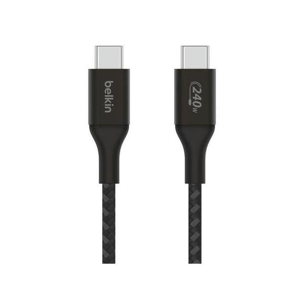 Belkin, CAB015BT2MBK BoostCharge USB-C to USB-C Braided Cable 240W 2m