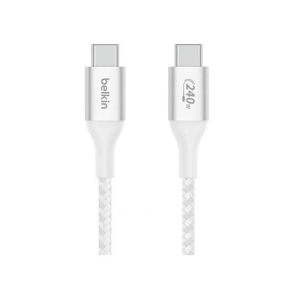 Belkin, CAB015BT2MBK BoostCharge USB-C to USB-C Braided Cable 240W 2m