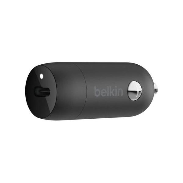 Belkin, CCA004BT1MBK-B5 30W USB-C Car Charger + USB-C to Lightning cable