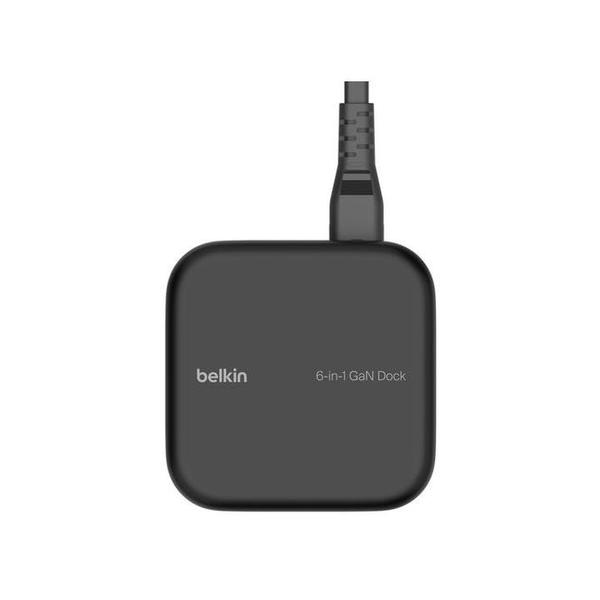 Belkin, INC018VFBK Connect USB-C 6-in-1 Core GaN Dock 130W