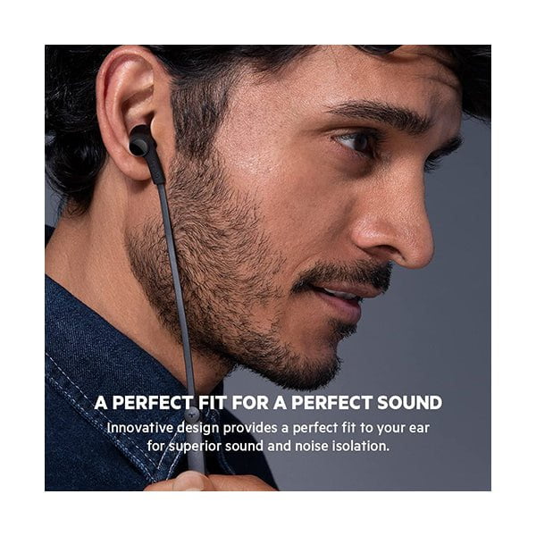 Belkin, G3H0001BTBLK Sound Form Headphones with Lightning Connector, MFi Certified In-Ear Earphones Headset with Microphone, EarBuds with Water & Sweat Resistant for iPhone 13, Pro, Max, 12, Mini, and More