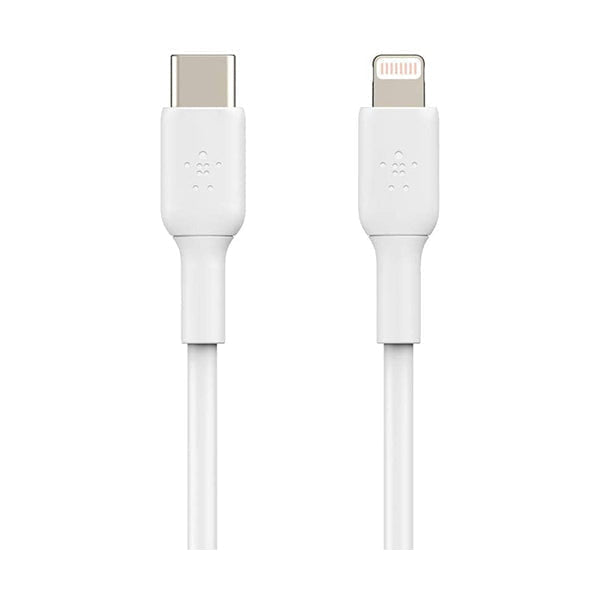 Belkin, CAA003bt1MWH USB-C to Lightning Cable iPhone Fast Charging Cable for iPhone 8 or Later Boost Charge MFi-Certified iPhone USB-C Cable, 3ft/1m