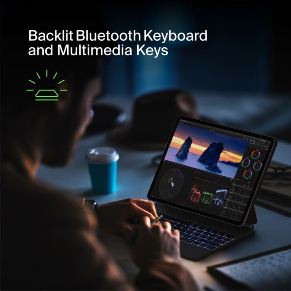 Belkin Pro Keyboard Case with Magnetic Stand for iPad Pro 13 (M4) - English
