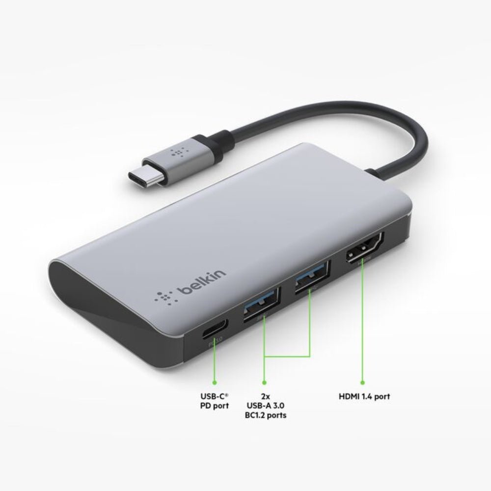 Belkin USB-C 4-in-1 Multiport Adapter
