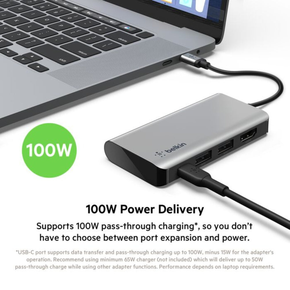 Belkin USB-C 4-in-1 Multiport Adapter