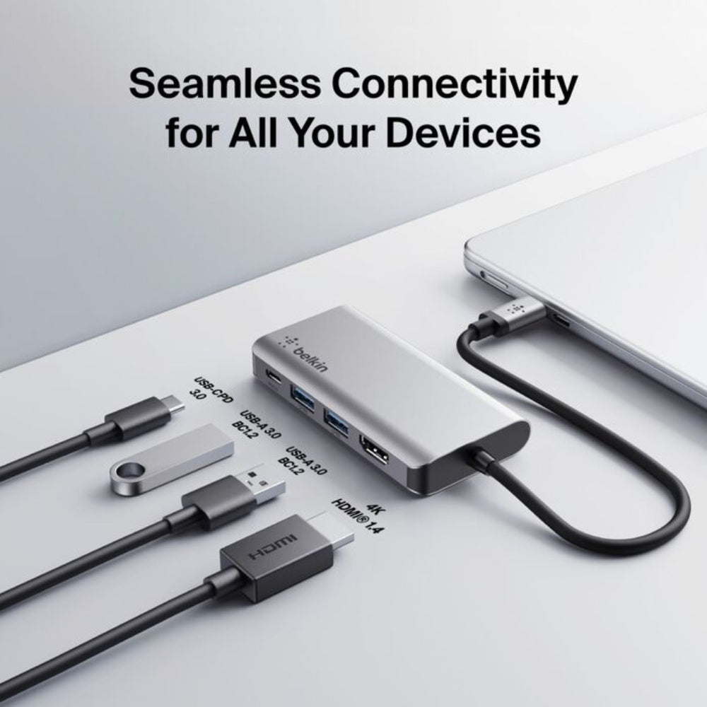 Belkin USB-C 4-in-1 Multiport Adapter