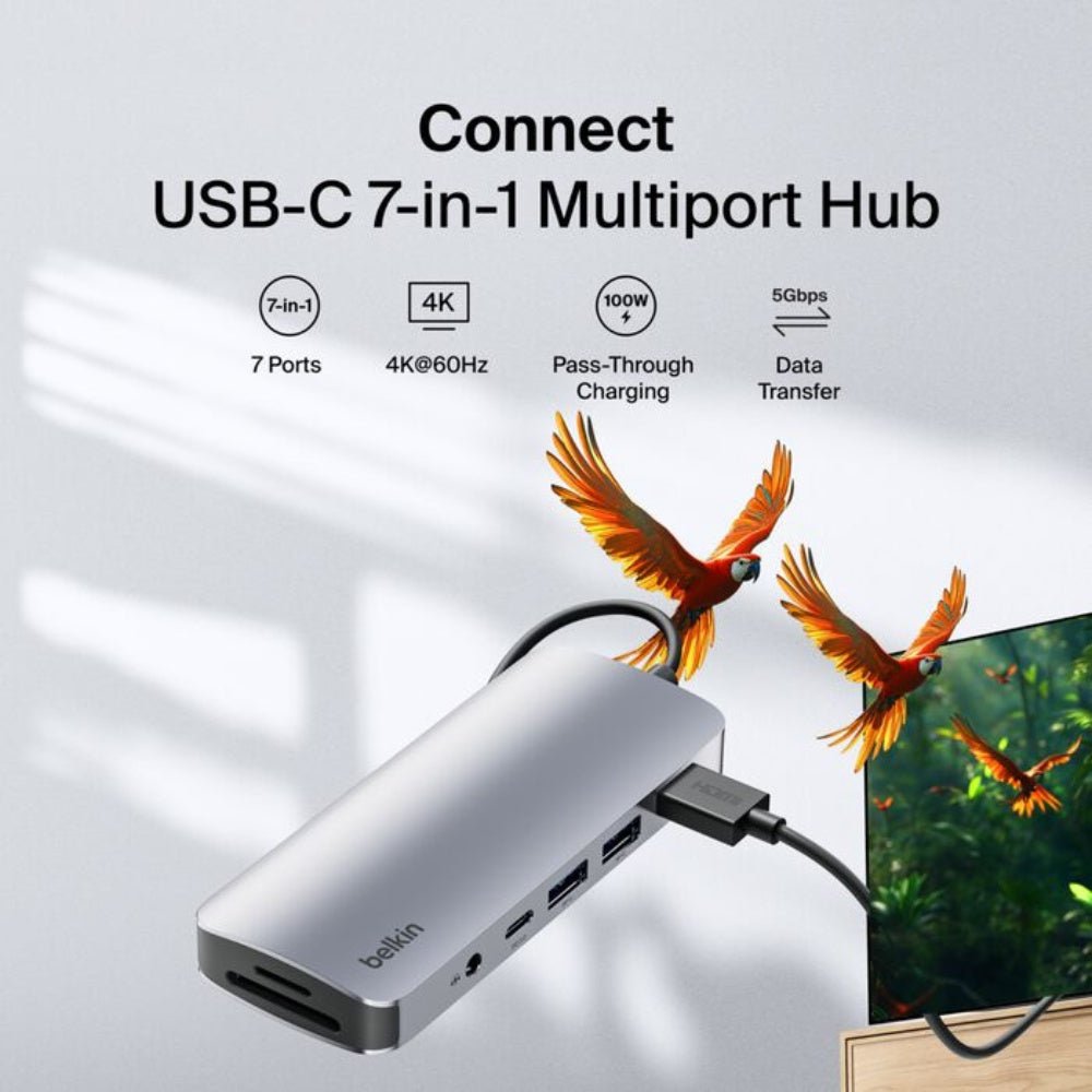 Belkin USB-C 7-in-1 Multiport Adapter