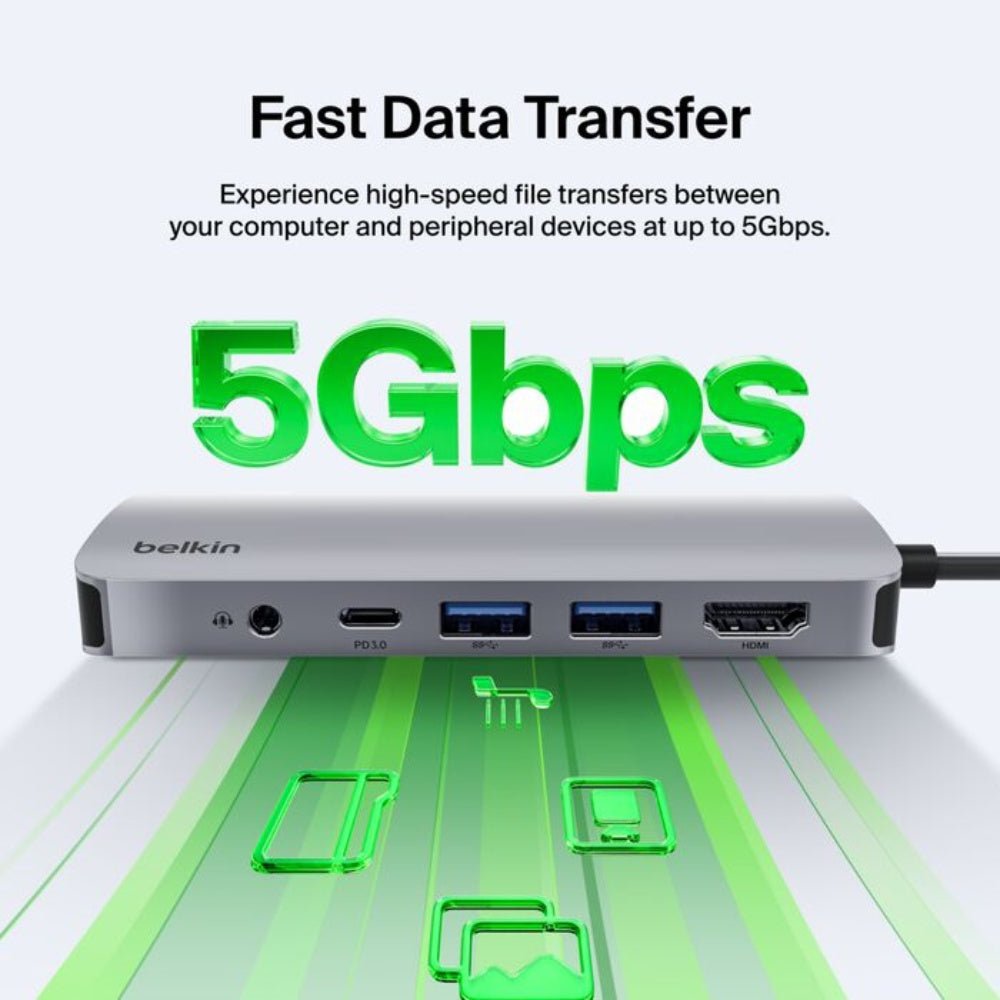Belkin USB-C 7-in-1 Multiport Adapter