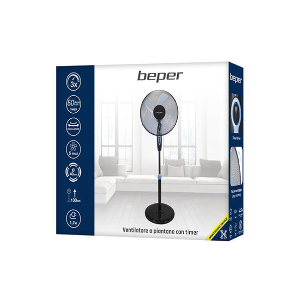 Beper, Stand Fan With Timer, P206VEN130