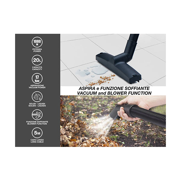 Beper, Wet and Dry Vaccum Cleaner, P202ASP300