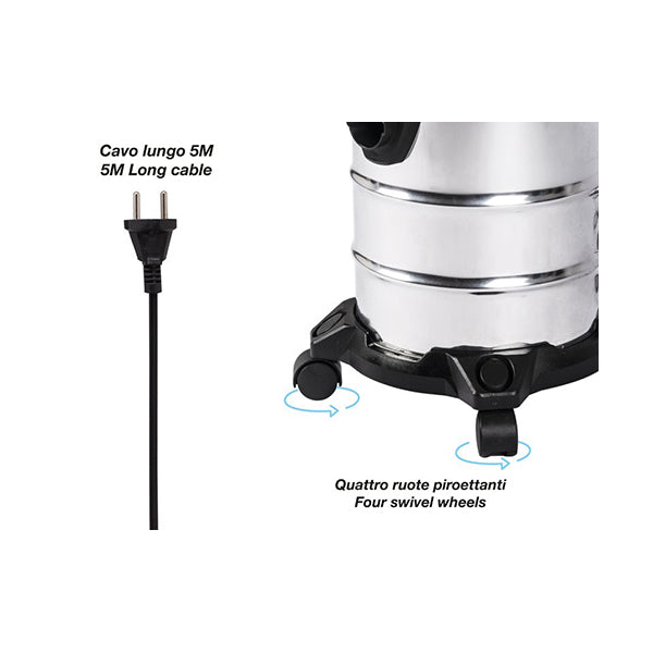 Beper, Wet and Dry Vaccum Cleaner, P202ASP300